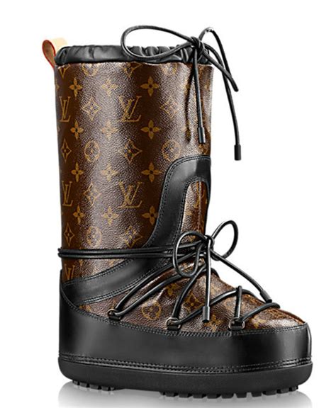 lv moon boots|louis vuitton fuzzy boots.